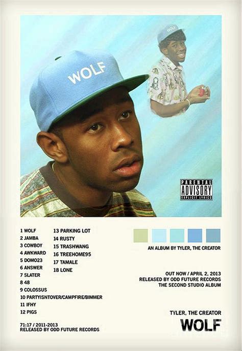 wolf poster tyler|Amazon.com: Tyler The Creator Posters